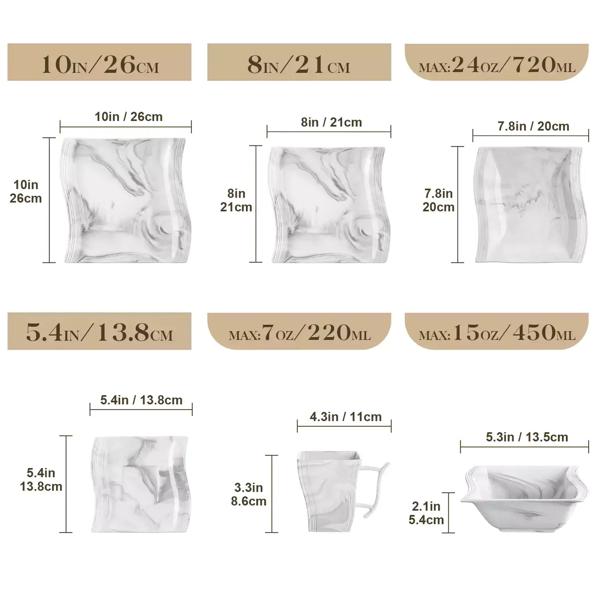 Flora 36 Piece Dinnerware Set