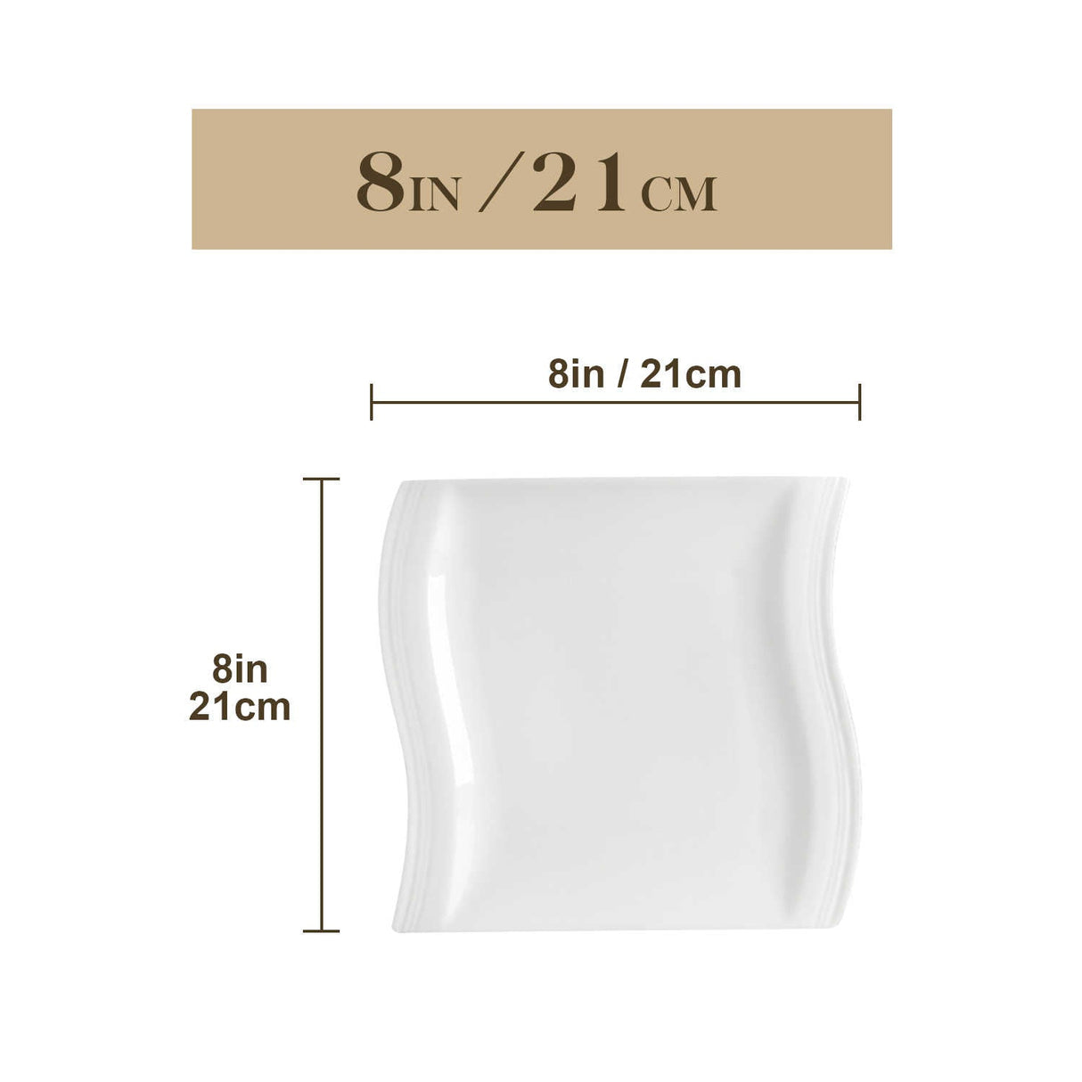 Flora Dessert Plates Set of 6