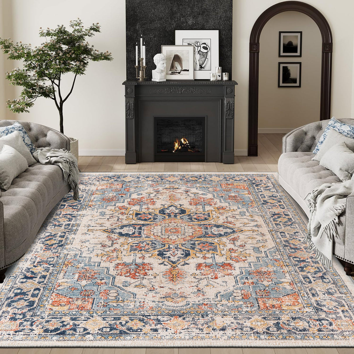 Gerlach Area Rug Flashrug by FLASHRUG LLC