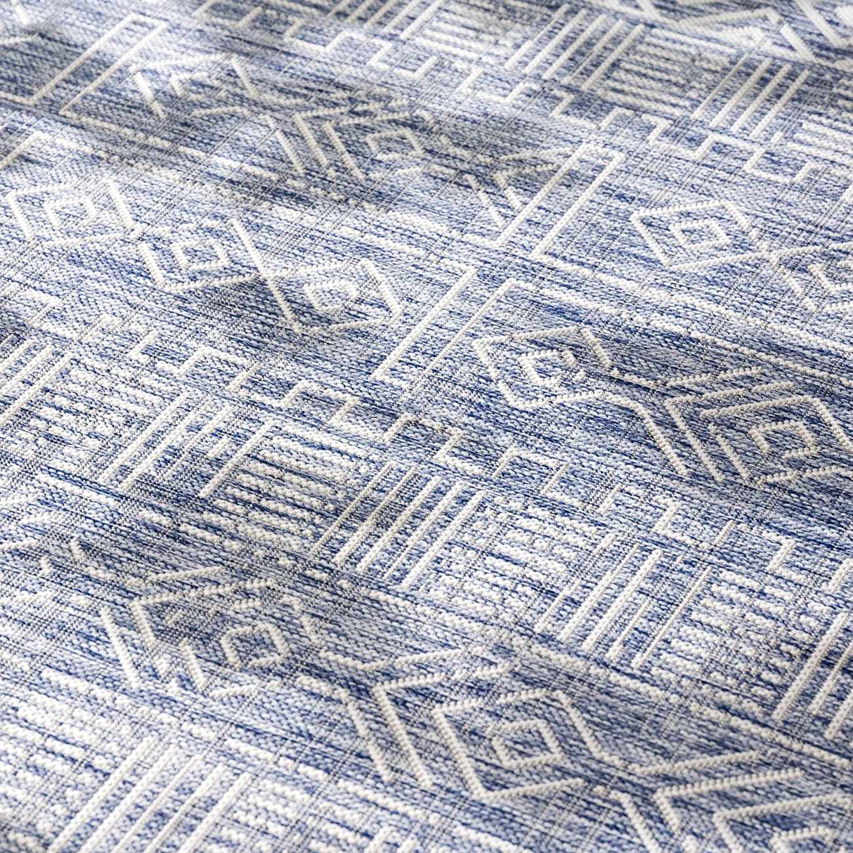 Epson Blue Indoor & Outdoor Rug - Clearance