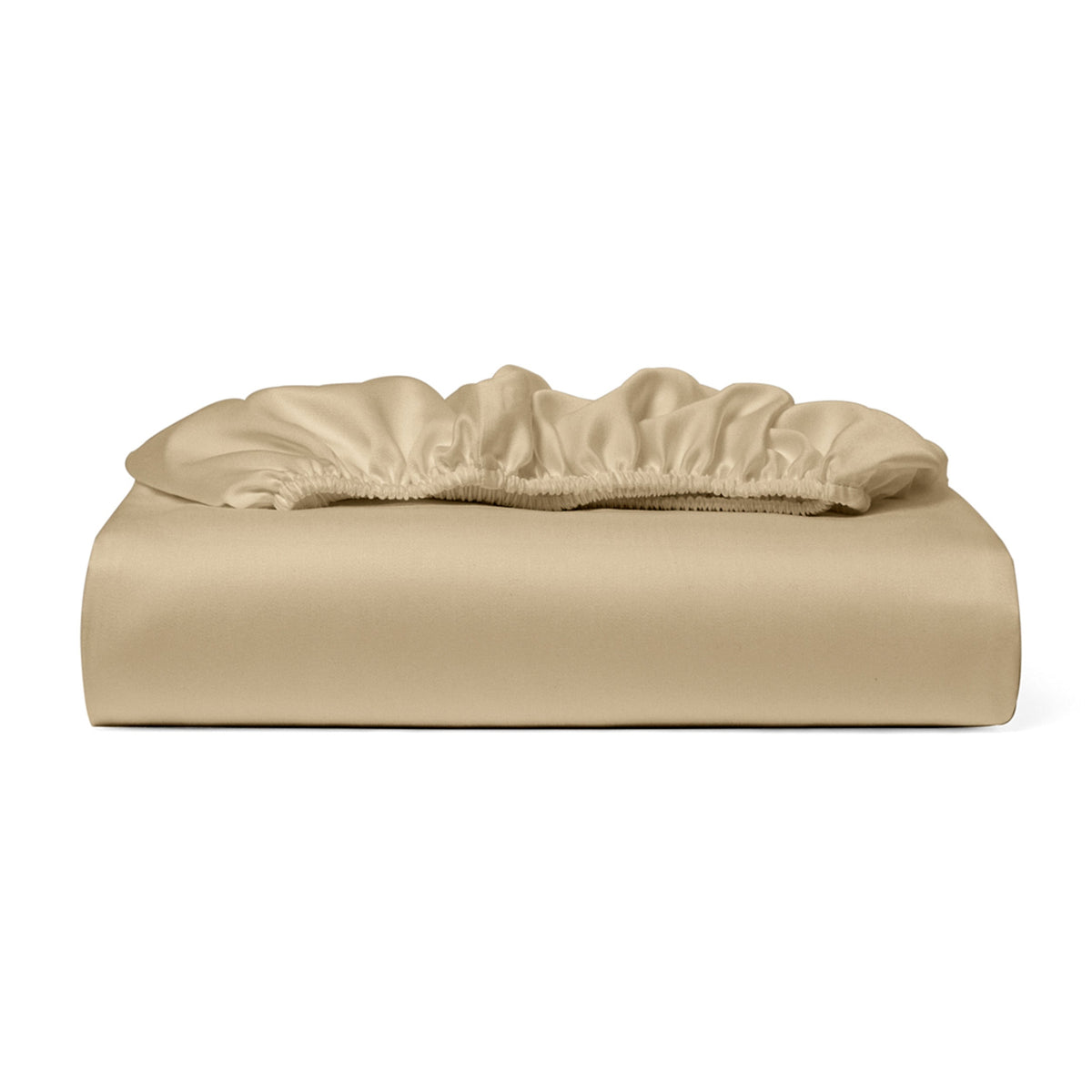 Cosy House Collection 100% Bamboo Fitted Sheet in Tan