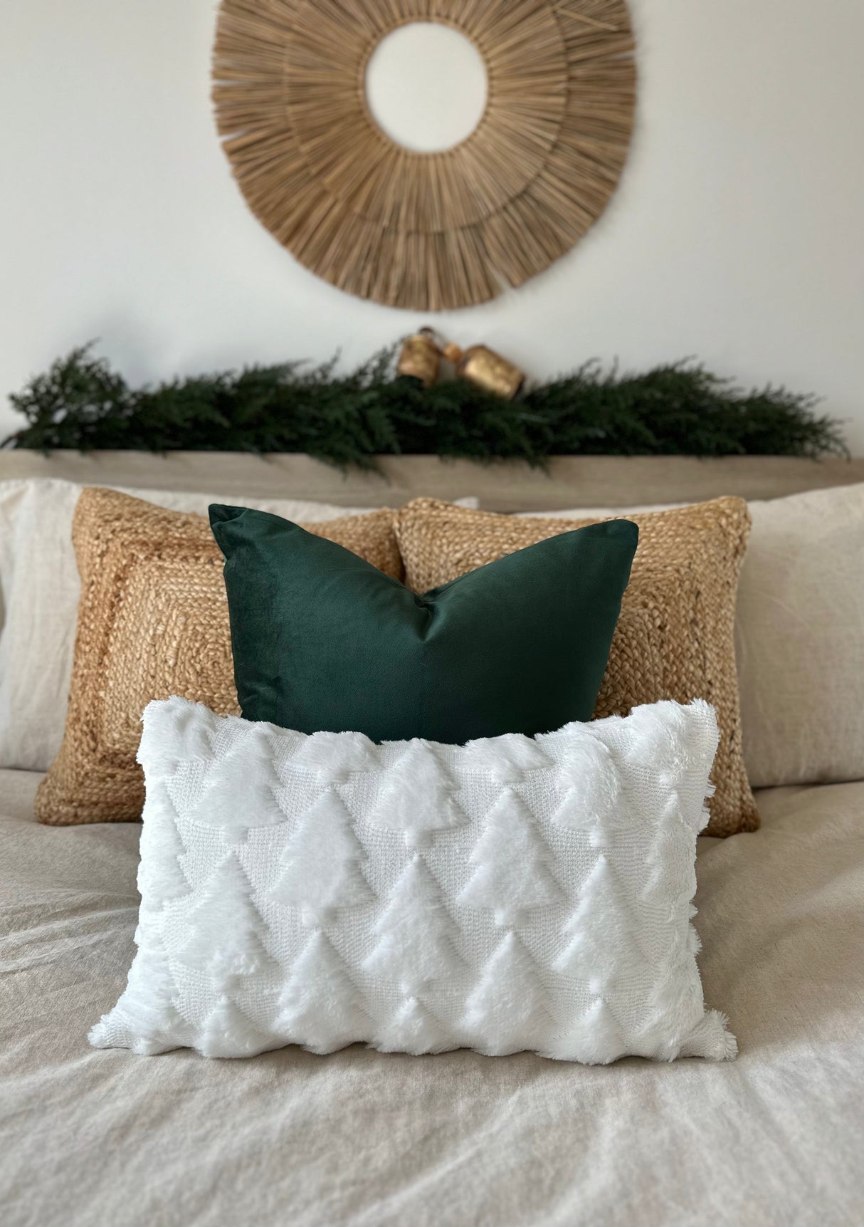 Fraser Fir Lumbar Pillow Cover