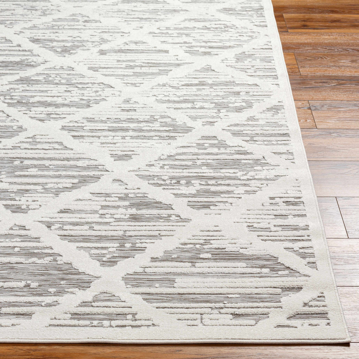 Gambang 3D Trellis Area Rug - Clearance