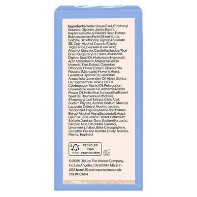Honest Beauty Deep Hydration Face Cream with Shea Butter