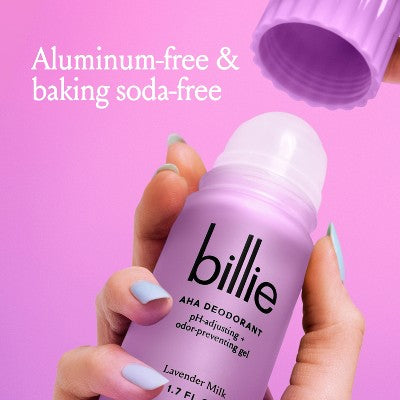 Billie AHA Gel Deodorant Lavender Milk 1.7 fl oz