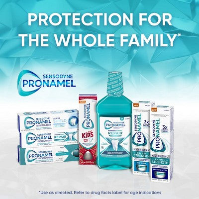 Sensodyne Pronamel Fresh Breath Toothpaste Fresh Wave 2pk /4oz - Missing Box