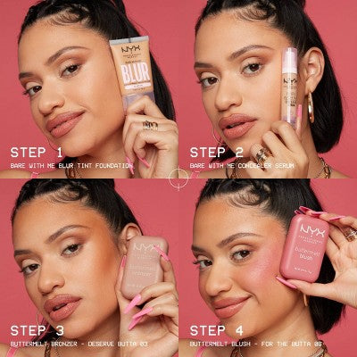 NYX Professional Makeup Buttermelt Blush All The Butta 0.17oz - New