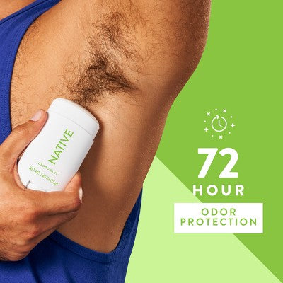 Native Solid Deodorant for Women & Men Cucumber & Mint 2.65oz - Imperfect Container