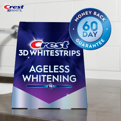 Crest 3D Whitestrips Ageless Whitening Whitening Kit 14ct - Imperfect Box