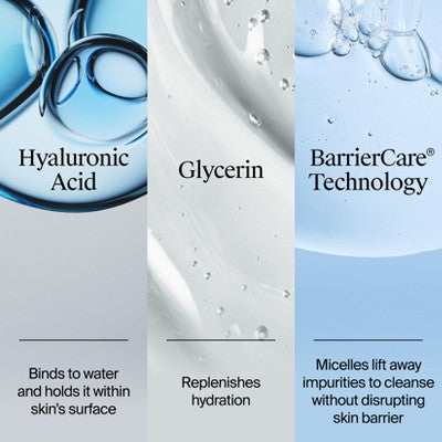 Neutrogena Hydro Boost Hydrating Facial Cleanser and Makeup Remover; Hyaluronic Acid 7.8 fl oz - New