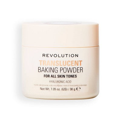 Makeup Revolution Loose Baking Powder Translucent 1.05oz - New