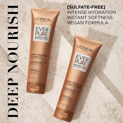 L'Oreal Paris EverCreme Deep Nourish Conditioner 8.5 fl oz - Imperfect Container