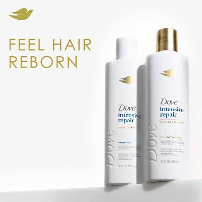 Dove Beauty Intensive Repair Shampoo & Conditioner Set for Damaged Hair 12 fl oz/ 2ct - New