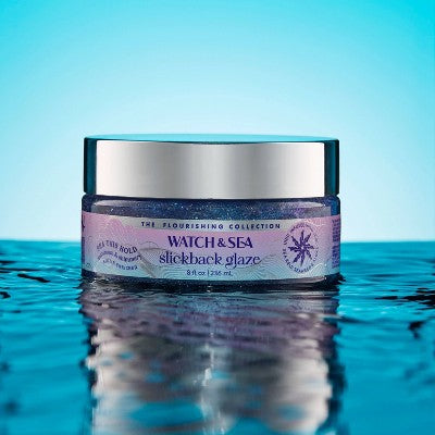 Watch & Sea This Hold Maximum & Shimmery Slickback Glaze Hair Gel 8 fl oz - Imperfect Container