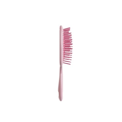 UNbrush Mini Pastel Detangling Hair Brush Peony Light Pink - New