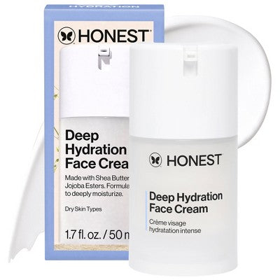 Honest Beauty Deep Hydration Face Cream with Shea Butter 1.7 fl oz