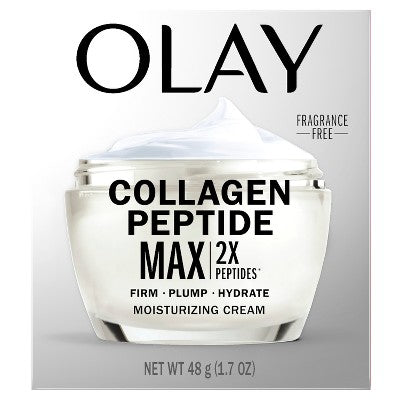 Olay Regenerist Collagen Peptide 24 MAX Face Moisturizer 1.7 fl oz - Imperfect Box