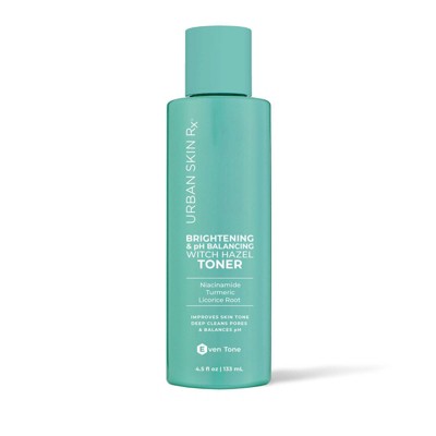 Urban Skin Rx Brightening and pH Balancing Witch Hazel Face Toner 4.5 fl oz - New