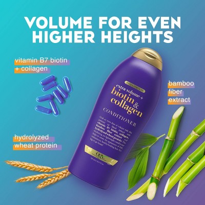 OGX Extra Strength Biotin and Collagen Conditioner 25.4 fl oz - New