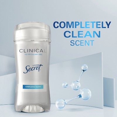 Secret Clinical Strength Clear Gel Antiperspirant & Deodorant for Women 2.6oz - Imperfect Box