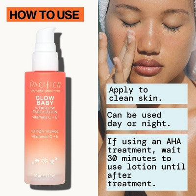 Pacifica Glow Baby Vitaglow Lotion 1.7 fl oz