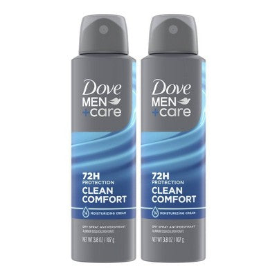 Dove Men+Care 72-Hour Dry Spray 3.8oz/2ct - New