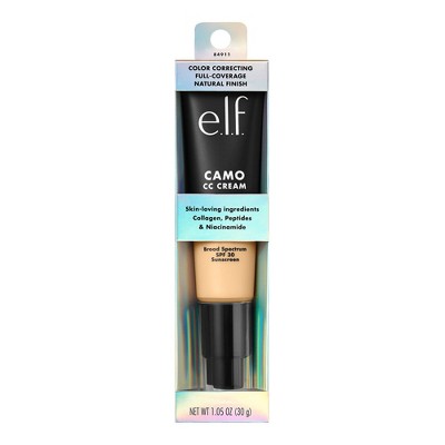 e.l.f. Camo CC Cream 140 W Fair 1.05oz - Imperfect Box