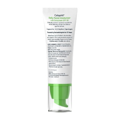 Cetaphil Daily Face Moisturizer Sunscreen SPF 50 1.7 fl oz - Missing Box