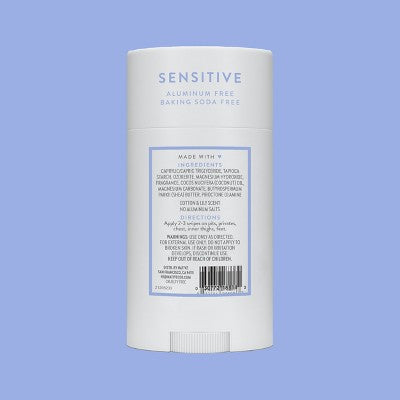 Native Sensitive Solid Deodorant Cotton & Lily 2.65oz - New