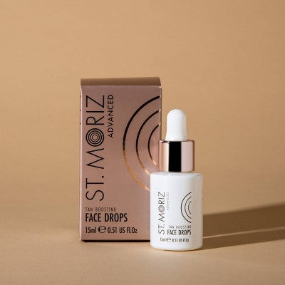 St. Moriz Facial Tan Boosting Serum Tanning Drops 0.51 fl oz - New