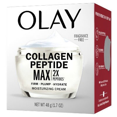 Olay Regenerist Collagen Peptide 24 MAX Face Moisturizer 1.7 fl oz - New