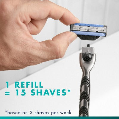 Gillette Mach3 Men's Razor Blade Refills 4ct - Missing Box