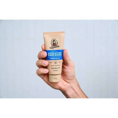 DR. SQUATCH Men's Natural Face Wash Fresh Falls 4oz - New