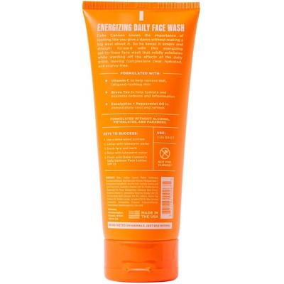 Duke Cannon Energizing Daily Face Wash 6 fl. oz - Imperfect Container