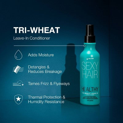 Sexy Hair Healthy Sexy Soy Tri-Wheat Leave-In Condtioner - 8.5 fl oz