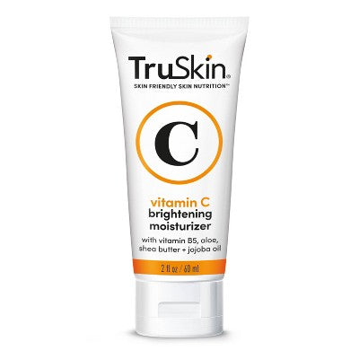 TruSkin Vitamin C Brightening Moisturizer For Face with Vitamin C, Vitamin B5, Vitamin E, Jojoba Oil & Aloe Vera 2 fl oz - New