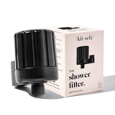 Kitsch Mass Purifying Shower Filter Black - Imperfect Box
