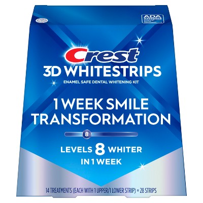 Crest 3D Whitestrips At-home Teeth Whitening Kit - Imperfect Box