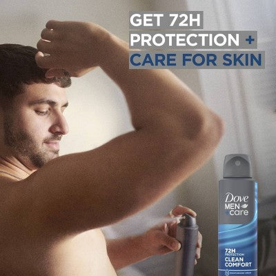 Dove Men+Care 72-Hour Dry Spray 3.8oz/2ct - New