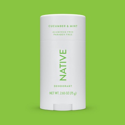 Native Solid Deodorant for Women & Men Cucumber & Mint 2.65oz - Imperfect Container