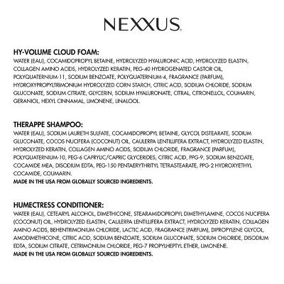 Nexxus Hy-Volume Leave-In Cloud Foam Hair Mousse 5.5 fl oz - New