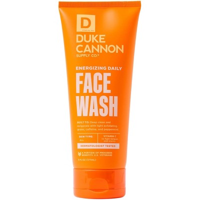 Duke Cannon Energizing Daily Face Wash 6 fl. oz - Imperfect Container