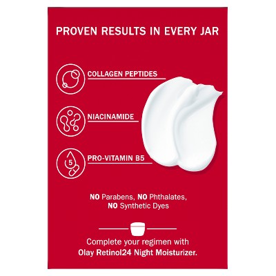 Olay Regenerist Collagen Peptide 24 MAX Face Moisturizer 1.7 fl oz - Imperfect Box