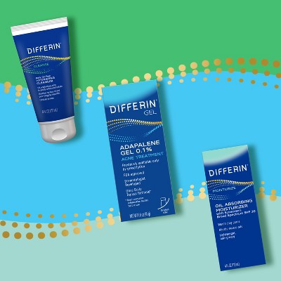 Differin Oil Absorbing Moisturizer with Sunscreen Broad-Spectrum UVA/UVB SPF 30 4oz - New