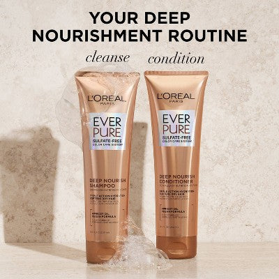 L'Oreal Paris EverCreme Deep Nourish Conditioner 8.5 fl oz - Imperfect Container