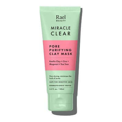 Rael Miracle Clear Pore Purifying Kaolin Clay Face Mask 3.4 fl oz