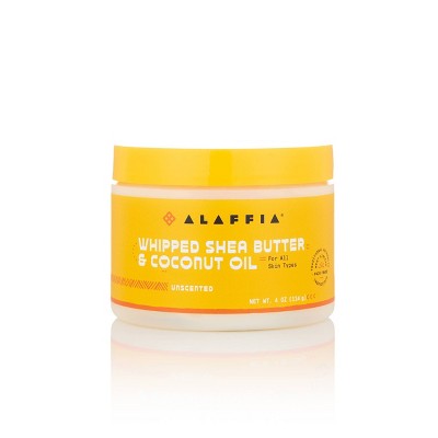 Alaffia Whipped Shea Butter & Coconut Oil Body Lotion 4 fl oz - New