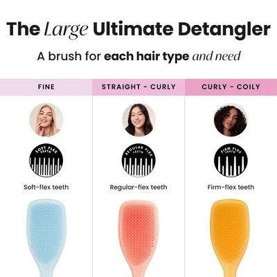 Tangle Teezer Ultimate Detangler Hair Brush Large Peach - New