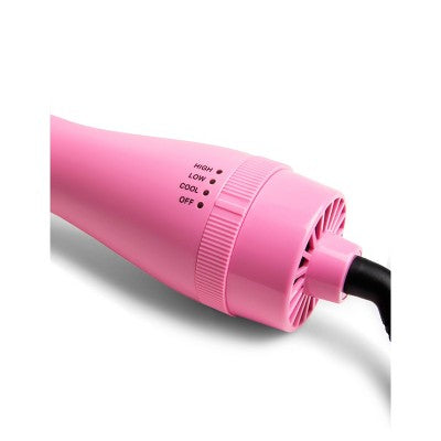 Trademark Beauty Easy Blo Hair Dryer & Styler Pink - New