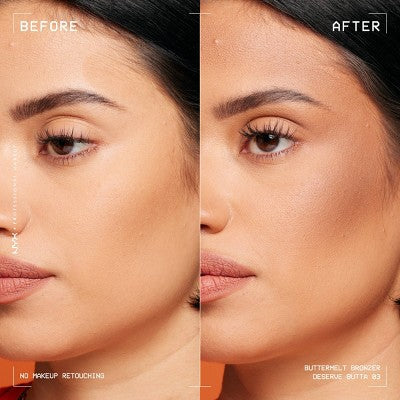 NYX Professional Makeup Buttermelt Bronzer 03 Deserve Butta (Light Medium Neutral) 0.17oz - New